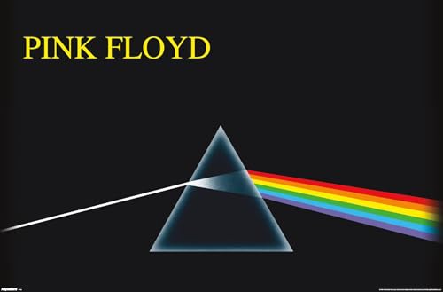 Trends International Pink Floyd - The Dark Side Of The Moon Logo Wall Poster, 34L x 22.4W, Unframed Version