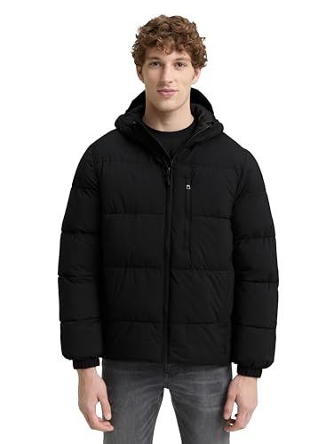 (-49%) TOM TAILOR Denim Herren Lightweight Pufferjacke mit Kapuze