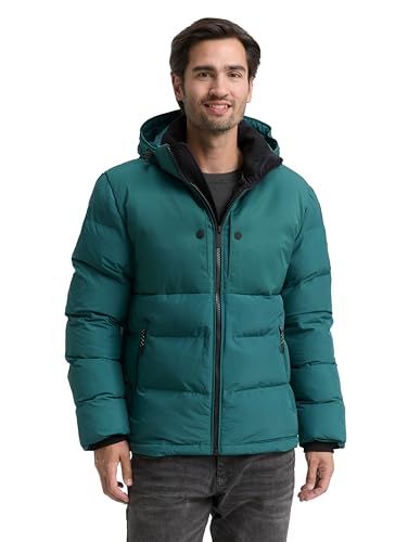 🔥 SELTEN SO GÜNSTIG (-78%) TOM TAILOR Herren Steppjacke mit Abnehmbarer Kapuze