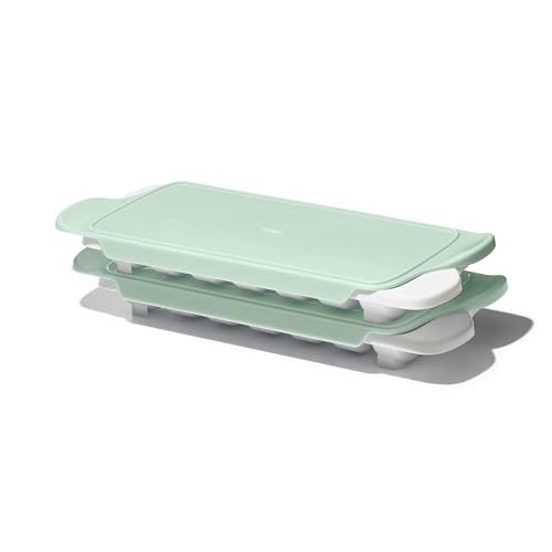 OXO Tot baby food freezer tray two-pack with sliding lids
