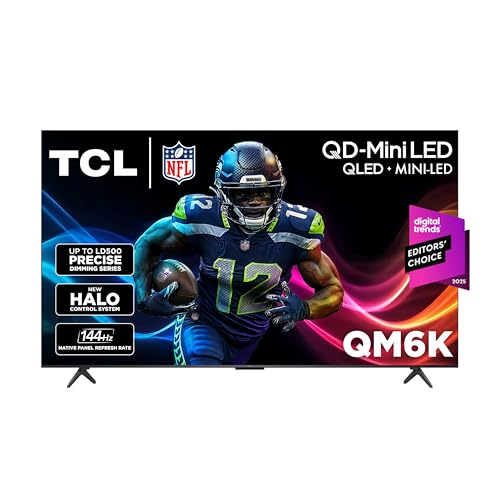 TCL 65-Inch QM6K QLED 4K Smart TV