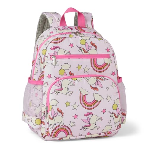 Amazon Essentials Kids School Backpack with Multiple Storage Pockets - Durable Tear-Resistant Day-pack for Books and Sup