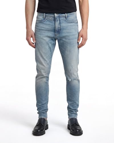 ⚡ BLITZDEAL (-72%) G-Star Herren 3D Slim Jeans, Mehrfarben (Vintage Antalya Blue Destroyed D05385-e106-h541), 36W / 36L EU