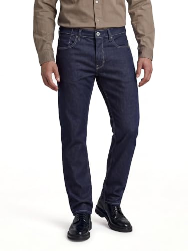 ⚡ BLITZDEAL (-77%) G-Star Herren Mosa Straight Jeans Jeans, Blau (Stay Raw Denim D23692-d316-d926), 27W / 32L