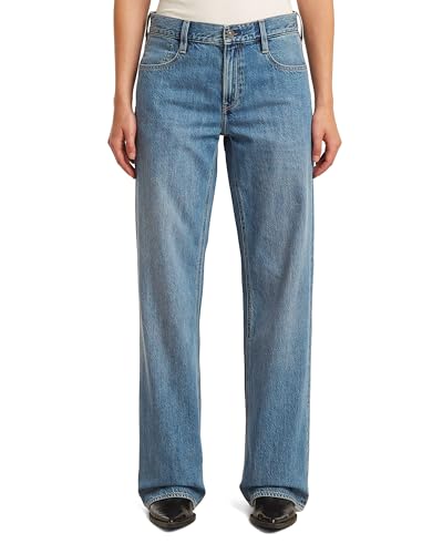 🔥 STARKER PREIS (-49%) G-STAR Damen Judee Loose Low Waist Jeans, Blau (Faded Blue Glacier D22889-d536-g841), 30W / 32L EU
