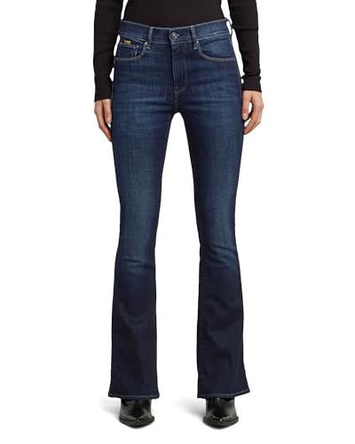 🔥 STARKER PREIS (-77%) G-STAR Damen 3301 Flare Jeans, Mehrfarben (Worn In New Moon D21290-c051-h431), 33W / 32L EU