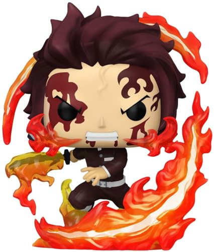 Funko Pop! Plus: Demon Slayer - Tanjiro Kamado (Dancing Flash) - Collectable Vinyl Figure - Gift Idea - Official Merchandise - Toys for Kids & Adults - Anime Fans - Model Figure for Collectors