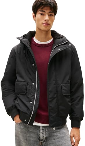 (-60%) Tommy Jeans Herren Tjm City Ready Bomber Dm0dm22032 Andere Jacken, Black (Black), XL EU