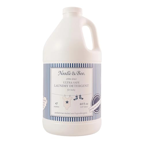 Noodle & Boo Baby Laundry Essentials Ultra-Safe Laundry Detergent, 64 Fl Oz (Pack of 1)