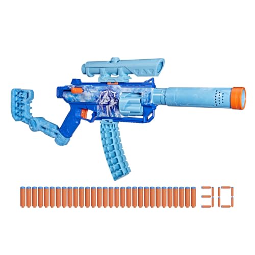 Nerf Loadout FrostFusion Blaster, 4 Interchangeable Attachment Accessories, 30 Nerf N1 Darts, Kids Toys & Gifts, Ages 8+ (Amazon Exclusive)