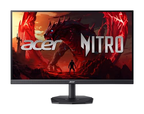 acer Monitor para jogos Nitro Full HD 1920 x 1080 ZeroFrame Design IPS de 23,8 polegadas | AMD FreeSync Premium | Atualização de 200Hz | Até 0,5 ms | Uma porta de exibição 1.2 e duas portas HDMI 2.0 |