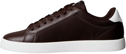 (-49%) Calvin Klein Damen Cupsole Sneaker Low Top, Rot (Bordeaux/Bright White), 38