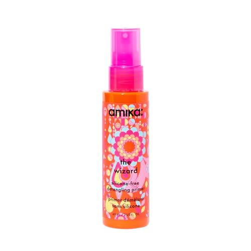 amika the wizard silicone-free detangling primer, 60ml