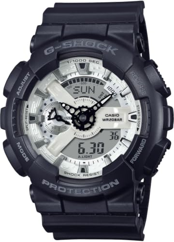Casio G-Shock GA-110WD-1ADR Analog-Digital White Dial Men (G1636)