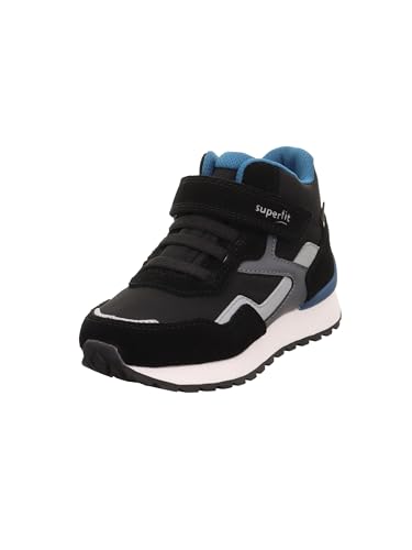 (-30%) Superfit Jungen Dash Sneaker Gore-tex 1-009565 Stiefel, SCHWARZ/BLAU 0000, UK Child 9.5