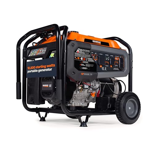Generac 12,500/9,500-Watt Tri-Fuel Generator