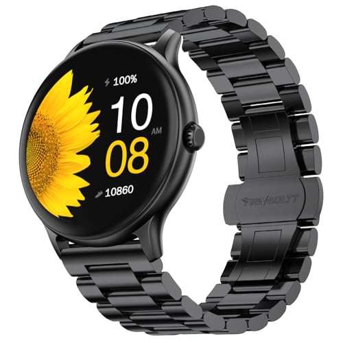 Fire-Boltt Phoenix Pro Round Smart Watch 1.39" Display with Bluetooth Calling, AI Voice Assistant,SpO2 & Heart Rate Monitor, 120+ Sports Modes,IP67