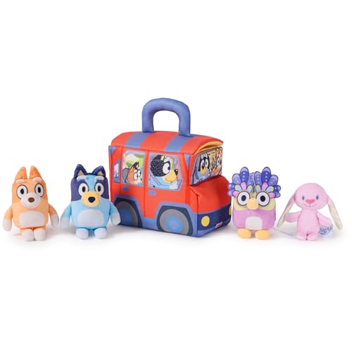 GUND Bluey 5-Piece Plush Playset