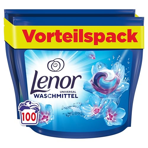 (-15%) Lenor Waschmittel Pods, 100 Waschladungen, Aprilfrisch, Vollwaschmittel, Langanhaltende Frische & Geruchsentfernung Bei Kaltwäsche