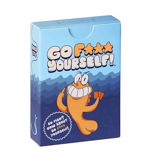 Go F Yourself! – The Grown Up Go Fish Card Game You've Always Wanted | Hilarious Party Game for Grown Ups, 2+ Players | 52 Cards, 13 Unique Pairs