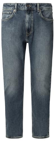 ⚡ BLITZDEAL (-82%) Pepe Jeans Herren Tapered Jeans Stanley Jeans, Blau (Denim-4UM), 30W / 34L, Blau (Denim-4um), 30 W/34 L