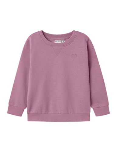 1,79€ Coupon! Name IT Mädchen Nmfvima Ls Sweat Bru Noos, Mauve Orchid, 92