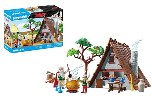 PLAYMOBIL Astérix cabaña con Panorámix 71828