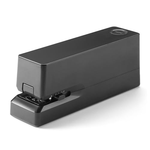 Amazon Basics Electric Stapler Heavy Duty, 25 Sheet Capacity, No Jam Technology, Black