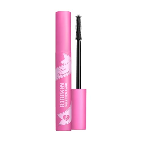Too Faced Ribbon Wrapped Lash Mascara | Extreme Length Tubing Mascara with no Smudging, Flaking or Clumping, 0.27 Fl Oz
