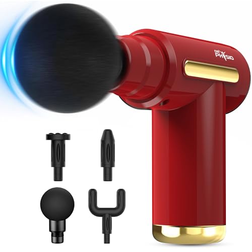 Dr Physio USA Supervolt X Blaze 1041 Rechargeable Massage Gun | Full Body Massager for Pain Relief | Gun Massager Machine for Deep Tissue Massage | Ma