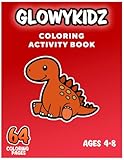 GLOWYKIDS Coloring Activity Book - Kids Ages 4-8, With over 64 Pages Avalabile