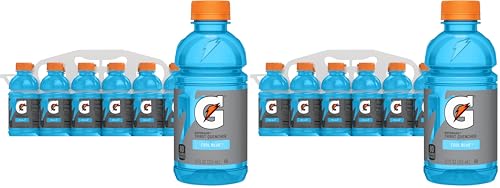 Gatorade Frost Thirst Quencher, Glacier Freeze, 12 Fl Oz Bottles, 24 Pack