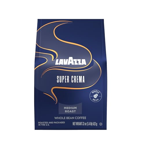 Lavazza 22-oz. Super Crema Whole Bean Coffee for 3 for $30 w/ Sub & Save + free shipping w/ Prime