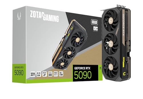ZOTAC GeForce RTX 5090 Solid OC Graphics Card, NVIDIA, 32GB GDDR7