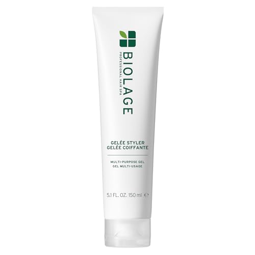 Biolage Styling Gelée - Firm Hold, Adds Shine & Controls Frizz, Gel Styler, For All Hair Types, Vegan & Cruelty-Free, 5 Fl Oz, packaging may vary