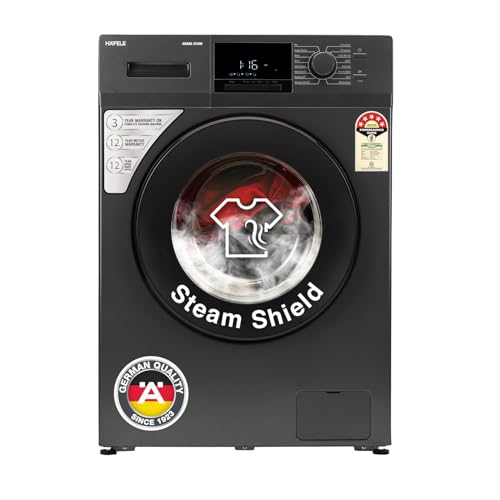 HAFELE AMARA 7 kg 5 Star, Premium Fully Automatic Front-Load washing machine engineered using German technology, comes with Steam Shield and Hexa Wash