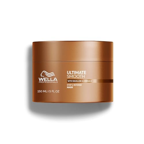Wella Professionals ULTIMATE SMOOTH Intense Mask | Nourishing Treatment for Dry & Frizzy Hair | With Squalane & Omega 9 | 5 Fl Oz