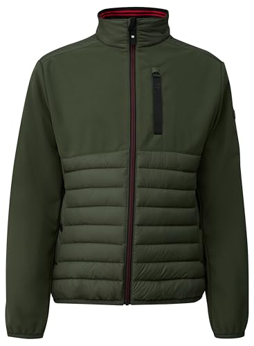 🔥 STARKER PREIS (-74%) s.Oliver Herren Outdoor-Jacke – gepolstert, Stehkragen, Reißverschluss