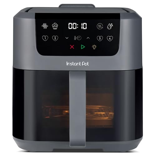 🔥 STARKER PREIS (-41%) Instant Pot Vortex Airfryer, 5 l Compact Heißluftfritteuse, Truffle Grau