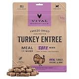 Vital Essentials Freeze Dried Cat Food, Turkey Nibs, 12 oz Bag