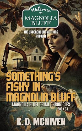 Something's Fishy in Magnolia Bluff (By: K.D. McNiven) cover