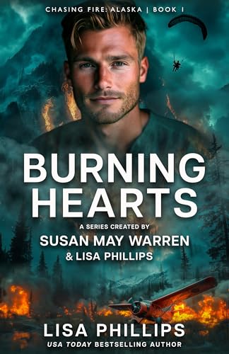 Burning Hearts (By: Lisa Phillips) cover