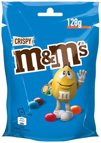 (-17%) M&M'S Crispy Knusper Schokolinsen mit Schokolade, 128g