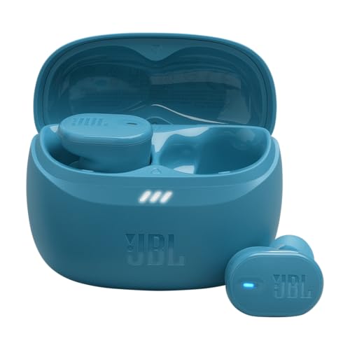 JBL Tune Buds 2 - True Wireless Noise Cancelling Earbuds Spatial Sound and Smart Ambient Technology, 6 mics for Perfect Calls, up to 48Hrs of Playback, IP54 Dust & Water Resistant (Teal)