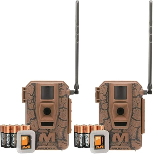 Muddy Mitigator 2.0 Cellular Trail Camera Combo 2PK