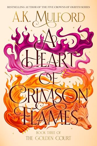 A Heart of Crimson Flames cover