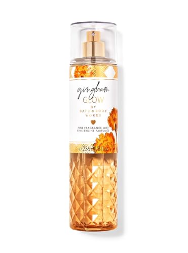 Bath and Body Works Gingham Glow Fine Fragrance Mist |236 ml / 8 fl oz |Fine Fragrance Mist|Floral Fragrance|Female