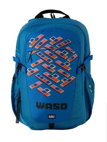 Stylish Unisex Backpack | Tribe 1 Durable & Lightweight backpack for Men & Women | Backpack for Office, Gym, Travel (31.5 Litre, Blue)