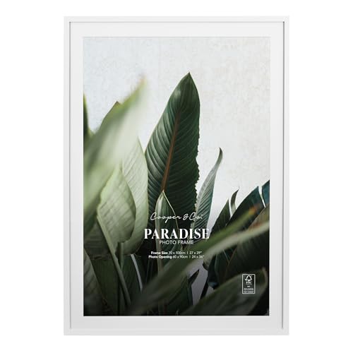 Cooper & Co. 70x100cm Mat to 60x90cm Premium Paradise Wooden Photo Frame
