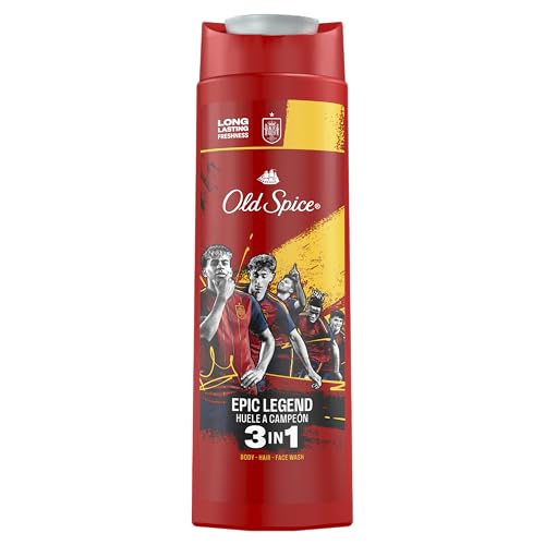 (-36%) Old Spice Epic Legend 3-in-1 Duschgel für Männer 400ml. Für Haar, Gesicht und Körper, langanhaltende Frische, Duft in Parfumqualität, Tiefenreinigende Formel